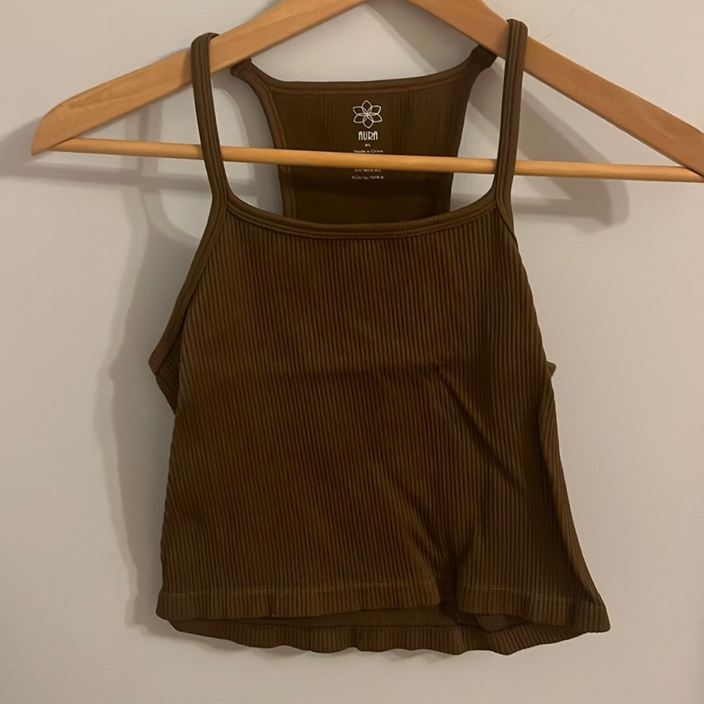 aura brown top m/l